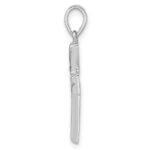 Sterling Silver RH Polished Cross Pendant - Image 2