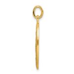 Sterling Silver Gold-tone Polished Solid Miraculous Medal Pendant - Image 2