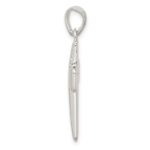 Sterling Silver Polished Cross Pendant - Image 2