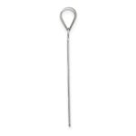 Sterling Silver The Magician Tarot Card Pendant - Image 2