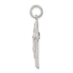 Sterling Silver INRI Crucifix Pendant - Image 2