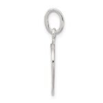Sterling Silver Cross Heart Charm - Image 2
