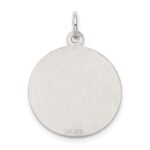 Sterling Silver Rhodium-plated Wedding Bells Charm - Image 4