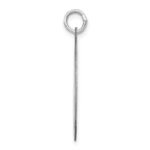 Sterling Silver Rhodium-plated On Graduation Day Disc Charm - Image 2