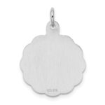 Sterling Silver Rhodium-plated Its a Boy Charm - Image 3