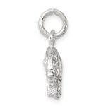 Sterling Silver 3-D Buffalo Charm - Image 2