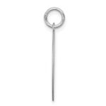 Sterling Silver Rhodium-plated German Shorthaired Pointer Disc Charm - Image 2