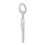 Sterling Silver Basketball in Hoop Charm - Image 2