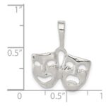 Sterling Silver Comedy/Tragedy Charm - Image 4
