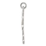 Sterling Silver Antiqued Celtic Cross Pendant - Image 2