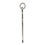 Sterling Silver Antiqued Cross Pendant - Image 2