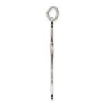 Sterling Silver Antiqued Cross Pendant - Image 2