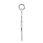 Sterling Silver Antiqued Celtic Cross Charm - Image 2