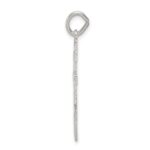 Sterling Silver Eastern Orthodox Cross Charm - Image 2