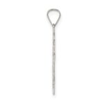 Sterling Silver Eastern Orthodox Cross Charm - Image 2