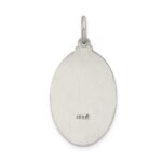 Sterling Silver Antiqued Infant of Prague Medal - Image 4