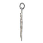 Sterling Silver Platinum-plated 4-way Medal - Image 2