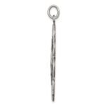 Sterling Silver Antiqued Miraculous Medal - Image 2