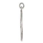 Sterling Silver Antiqued St. Christopher Medal - Image 2