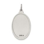Sterling Silver Antiqued St. Christopher Medal - Image 4