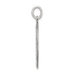 Sterling Silver Antiqued St.Christopher Football Medal - Image 2