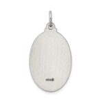Sterling Silver Antiqued Saint Joseph Medal - Image 4