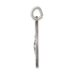 Sterling Silver Antiqued Saint Jude Thaddeus Medal - Image 2