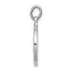 Sterling Silver Platinum-plated & Vermeil Holy Communion Medal - Image 2