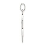 Sterling Silver Antiqued Star of David Charm - Image 2