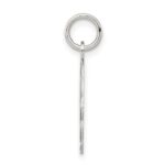 Sterling Silver Rhodium-plated St. Christopher Medal Charm - Image 2