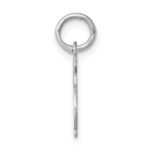 Sterling Silver Rhodium-plated Dollar Sign Polished - Image 2