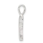 Sterling Silver Moon w/Star Charm - Image 2