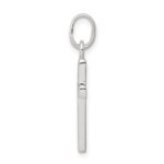 Sterling Silver Polished Cross Charm - Image 2