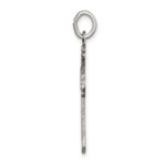 Sterling Silver Antiqued Cross Pendant - Image 2