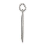 Sterling Silver Antiqued Miraculous Medal - Image 2