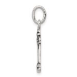 Sterling Silver Antiqued Lighthouse Charm - Image 2