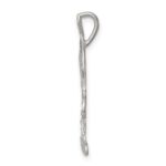 Sterling Silver Diamond Cut Palm Trees Pendant Charm - Image 2