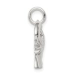 Sterling Silver CZ Elephant Charm - Image 2