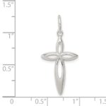 Sterling Silver Passion Cross Charm - Image 3