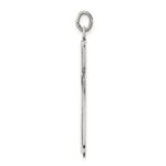 Sterling Silver Satin Cross Pendant - Image 2