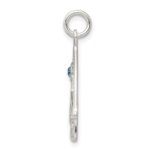 Sterling Silver & Stellux Crystal Nativity Charm - Image 2