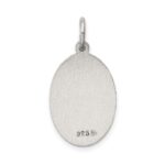 Sterling Silver Antiqued Infant of Prague Medal - Image 4