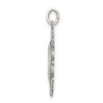 Sterling Silver Antiqued Miraculous Medal - Image 2