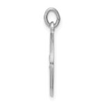 Sterling Silver Rhodium-plated Saint Christopher Medal - Image 2