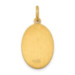 24k Gold-plated Sterling Silver Saint Christopher Medal - Image 4