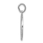 Sterling Silver Rhodium-plated Saint Joseph Medal - Image 2