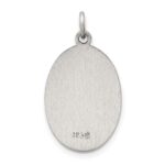 Sterling Silver Antiqued Saint Joseph Medal - Image 4