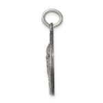 Sterling Silver Saint Jude Thaddeus Antiqued Medal - Image 2