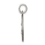 Sterling Silver Antiqued Saint Lucy Medal - Image 2