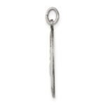 Sterling Silver Antiqued Saint Anthony Medal - Image 2